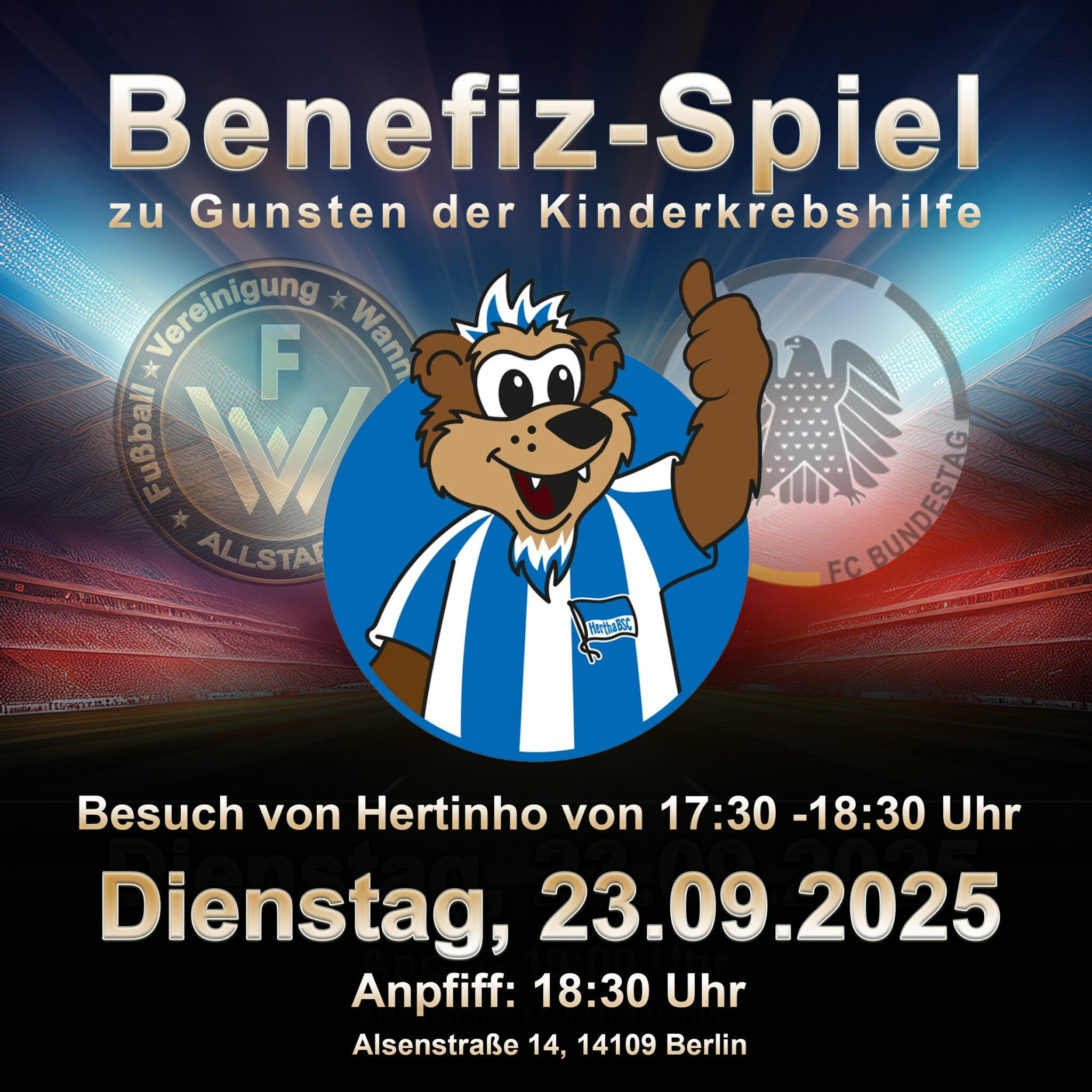 benefiz spiel „Danke, Team FV Wannsee – Wir gehen stolz in die Sommerpause“